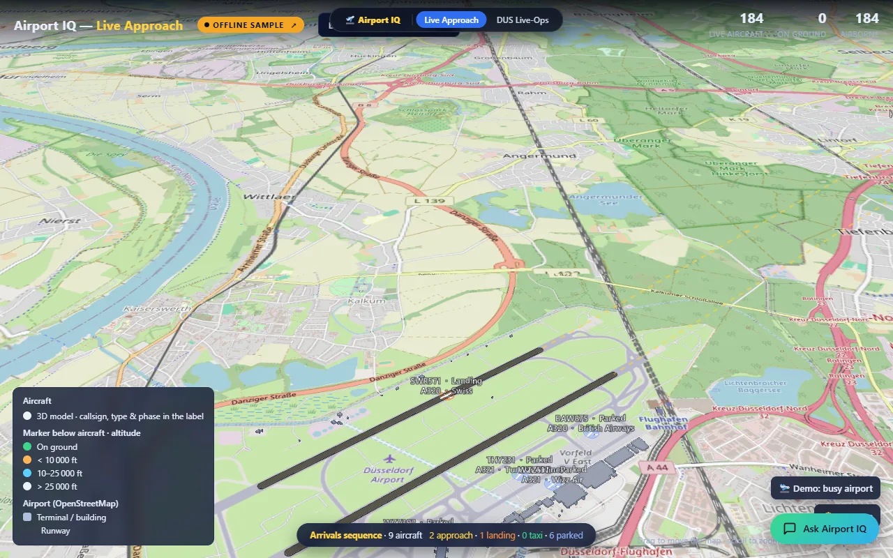 Airport IQ - Live Approach
