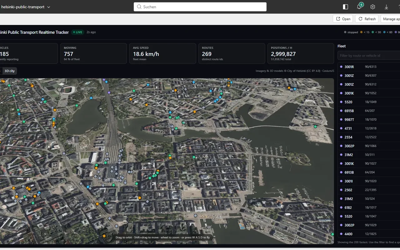 Helsinki Public Transport preview